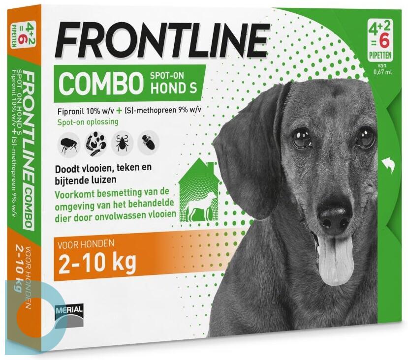 streep poort vuilnis Frontline Combo Spot-on Hond S 6ST | voordelig online kopen | De Online  Drogist