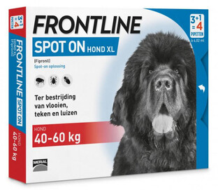 Frontline Spot-On Hond XL 4ST Frontline Spot-On Hond XL 4ST