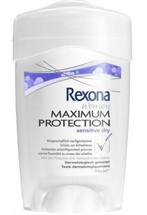 De Online Drogist Rexona Women Deostick Maximum Protect Sensitive Dry 45ML aanbieding