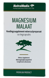 Nutramedix Magnesiummalaat Capsules 120VCP Nutramedix Magnesiummalaat Capsules 120VCP