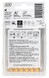 TePe Interdentale Rager Extra Soft Lichtoranje 0,45mm 6ST achterzijde verpakking