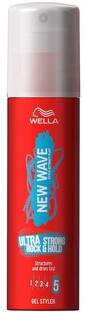 Wella New Wave Ultra Strong Rock & Hold Gel Styler 100ML Wella New Wave Ultra Strong Rock & Hold Gel Styler 100ML