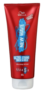 Wella New Wave Ultrastrong Rock & Hold Gel 200ML Wella New Wave Ultrastrong Rock & Hold Gel 200ML