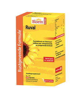 Bloem Ruval - Zonder St. Janskruid Capsules 100CP Bloem Ruval - Zonder St. Janskruid Capsules 100CP
