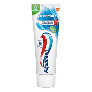 Aquafresh Freshmint 3in1 tandpasta - voor een frisse adem 75ML