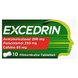 Excedrin Filmomhulde Tabletten, bij migraine en hoofdpijn 10ST Voorkant verpakking Excedrin Filmomhulde Tabletten, bij migraine en hoofdpijn 10ST Voorkant verpakking
