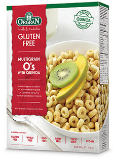 Orgran Multigrain Breakfast O's with Quinoa 300GR