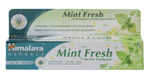 De Online Drogist Himalaya Herbals Kruiden Tandpasta Mint Fresh 75ML aanbieding