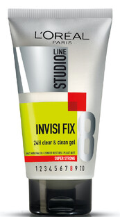 L'Oréal Paris Studio Invisi FIX Gel Super Strong 24h 150ML L'Oréal Paris Studio Invisi FIX Gel Super Strong 24h 150ML