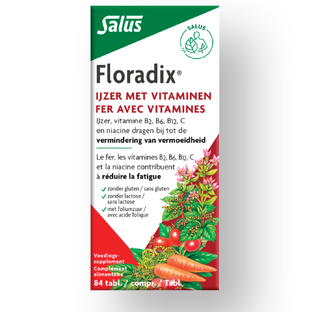 Salus Floradix IJzer Tabletten 84TB Salus Floradix IJzer Tabletten 84TB