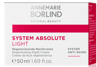 Borlind Annemarie Borlind System Absolute Light Regenerating Night Cream 50ML Borlind Annemarie Borlind System Absolute Light Regenerating Night Cream 50ML