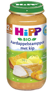 HiPP 12+ Maaltijdpotje Aardappelstamppotje Met Kip HiPP 12+ Maaltijdpotje Aardappelstamppotje Met Kip