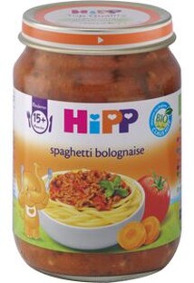 HiPP Hipp Maaltijdpotje 15M+ Spaghetti Bolognaise HiPP Hipp Maaltijdpotje 15M+ Spaghetti Bolognaise