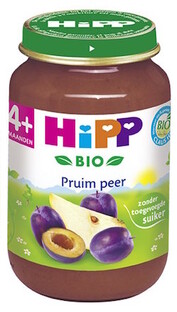 HiPP 4M+ Babyhapje Pruim En Peer HiPP 4M+ Babyhapje Pruim En Peer