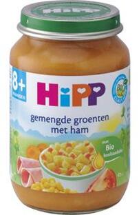 HiPP 8M+ Babymaaltijd Gemengde Groenten Met Ham