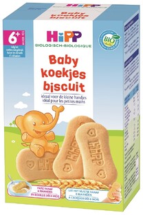 HiPP 6M+ Baby Koekjes 150GR HiPP 6M+ Baby Koekjes 150GR