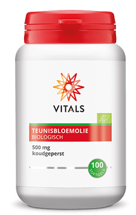 Vitals Teunisbloemolie Biologisch Softgels 100ST