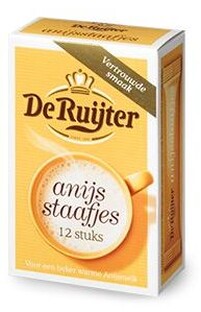 De Ruijter Anijsstaafjes 12ST De Ruijter Anijsstaafjes 12ST