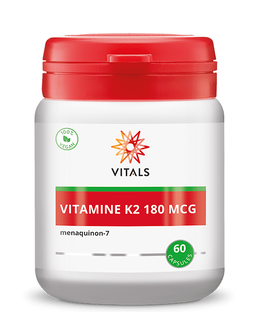Vitals Vitamine K2 180mcg Capsules 60CP Vitals Vitamine K2 180mcg Capsules 60CP