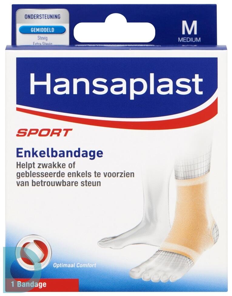Hansaplast Sport Enkelbandage M kopen bij Online Drogist