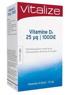 Vitalize Vitamine D Capsules 120CP