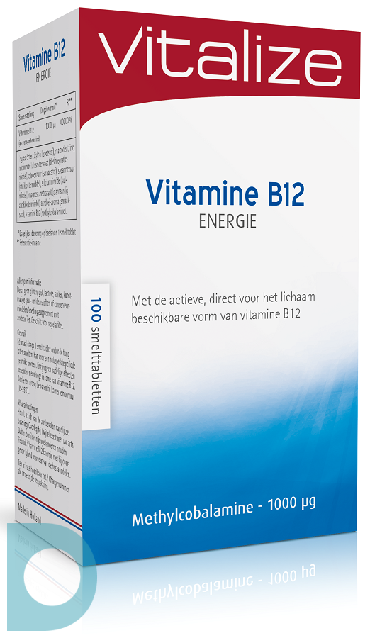 Ideaal regisseur team Vitalize Vitamine B12 Energie Smelttabletten kopen bij De Online Drogist