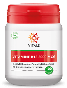 Vitals Vitamine B12 2000mcg Zuigtabletten 100ZTB