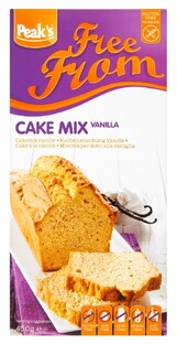 Peaks Free From Cakemix Vanille 450GR Peaks Free From Cakemix Vanille 450GR