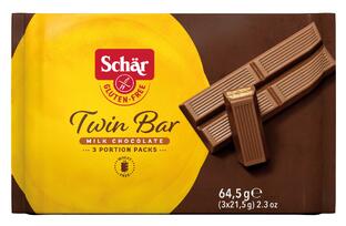 Schar Twin Bar Glutenvrij 64,5GR