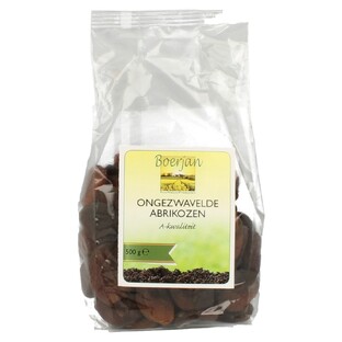 Boerjan Abrikozen Ongezwaveld 500GR Boerjan Abrikozen Ongezwaveld 500GR
