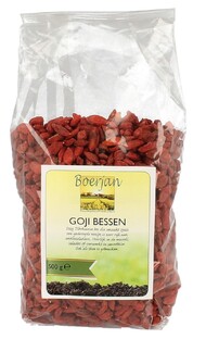 Boerjan Goji Bessen 500GR Boerjan Goji Bessen 500GR