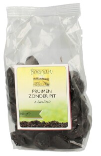 Boerjan Pruimen Zonder Pit 500GR Boerjan Pruimen Zonder Pit 500GR