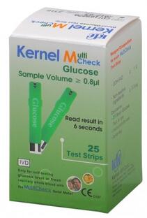 Testjezelf.nu Multicheck Glucose Teststrips 25ST