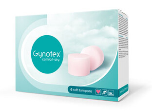 Gynotex Dry Soft Tampons 6ST Gynotex Dry Soft Tampons 6ST