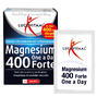 Lucovitaal Magnesium  Poeder Forte 400mg Sachets 20STverpakking en product