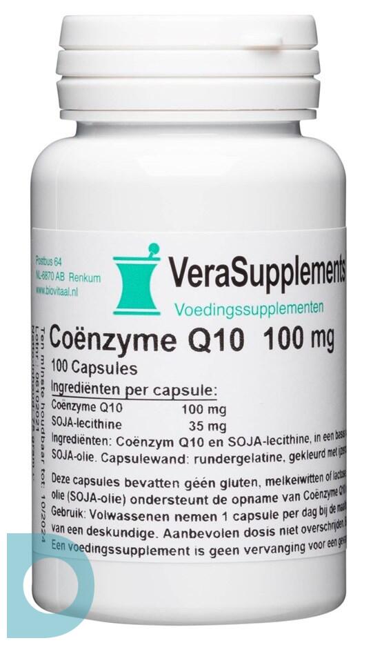Een centrale tool die een belangrijke rol speelt een paar houd er rekening mee dat VeraSupplements Coënzyme Q10 100 mg | De Online Drogist