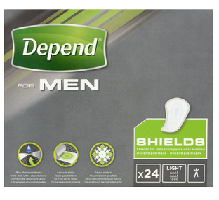 Depend Shields Light Man 24ST