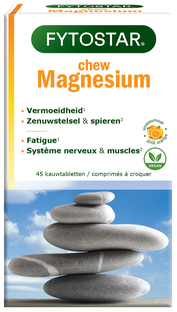Fytostar Magnesium Kauwtabletten 45KTB Fytostar Magnesium Kauwtabletten 45KTB