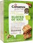 Consenza Rijstblokken met Caramel 120GRrijst blokken verpakking