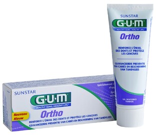 GUM Ortho Gel Tandpasta 75ML GUM Ortho Gel Tandpasta 75ML