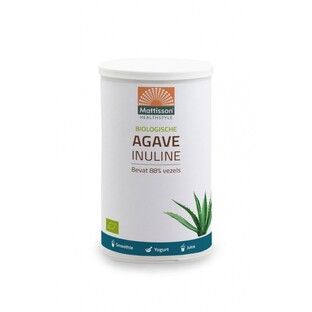 Mattisson HealthStyle Biologische Agave Inuline Poeder 200GR Mattisson HealthStyle Biologische Agave Inuline Poeder 200GR