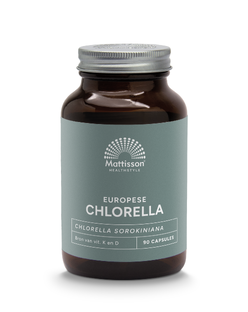 Mattisson HealthStyle Europese Chlorella 775mg Capsules 90CP 