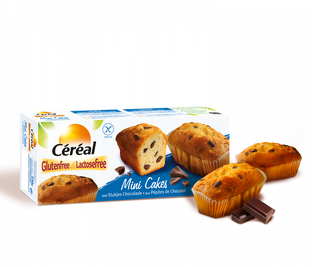 Cereal Mini Cakes Met Stukjes Chocolade 230GR Cereal Mini Cakes Met Stukjes Chocolade 230GR