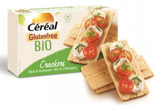 Cereal Crackers Rijst-Kastanje Glutenvrij Biologisch 250GR
