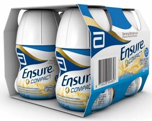 Abbott Ensure Compact Banaan 4x125ml 125ML Abbott Ensure Compact Banaan 4x125ml 125ML