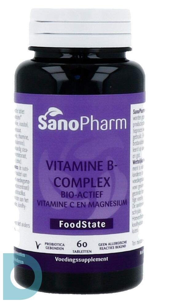 Vervolg Schijn Sortie Sanopharm Vitamine B Complex + Vitamine C En Magnesium