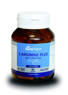 Sanopharm L-Arginine Plus L-Orninthine Capsules 60CP Sanopharm L-Arginine Plus L-Orninthine Capsules 60CP