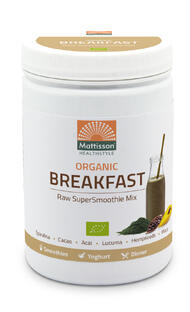 Mattisson HealthStyle Organic Breakfast SuperSmoothie Mix 300GR