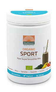 Mattisson HealthStyle Organic Sport SuperSmoothie Mix 300GR