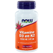 NOW D3 1000 IE & Vitamine K2 Capsules 120CP NOW D3 1000 IE & Vitamine K2 Capsules 120CP